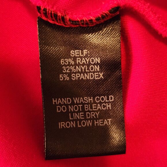 Lulu's Stunning "Cocktail Hour" Red Faux Wrap Mini Bodycon Dress Sz M Sold Out! - Picture 11 of 11